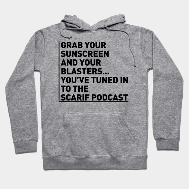 Show Open Hoodie by Scarif Podcast